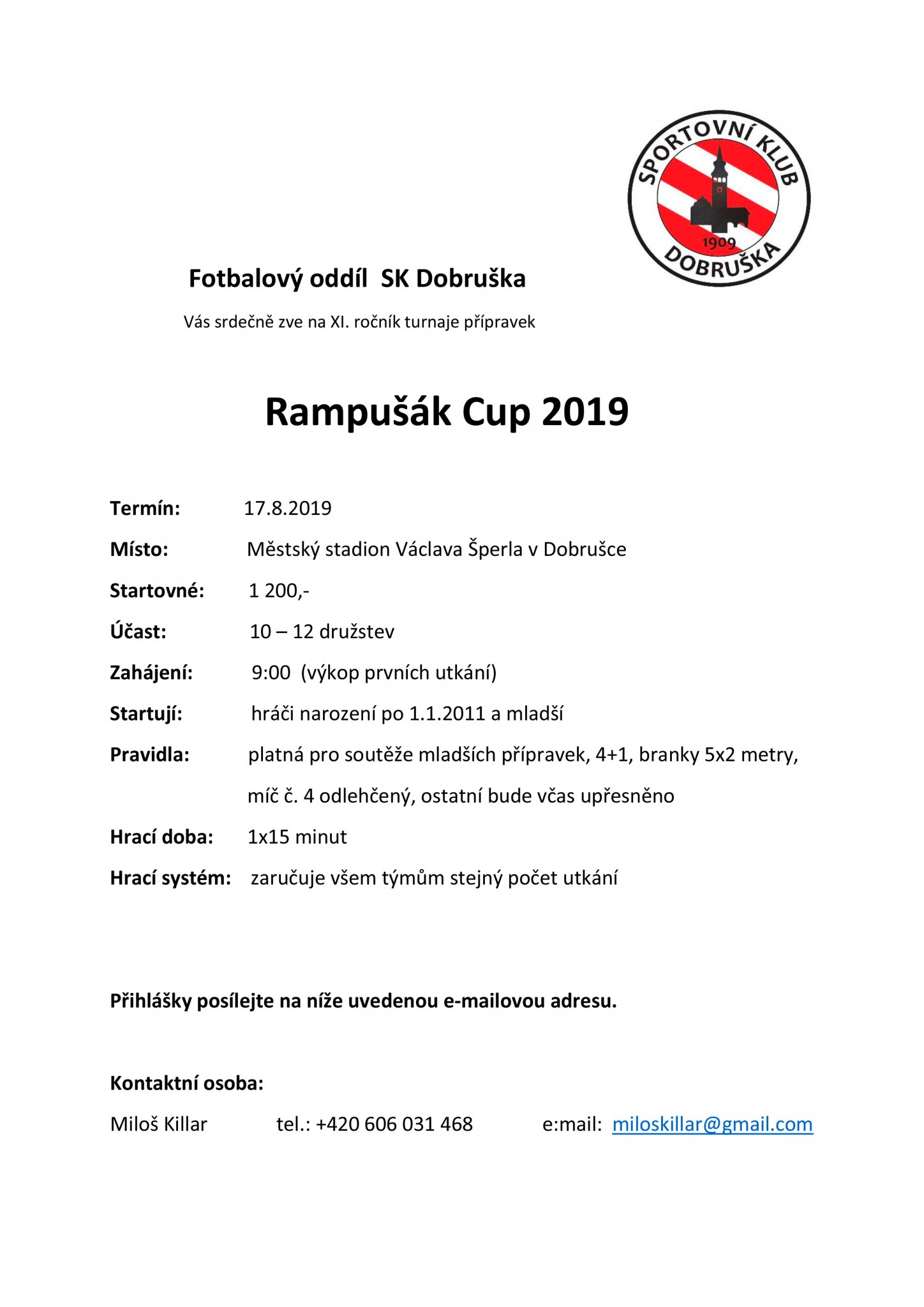 Rampušák Cup 2019