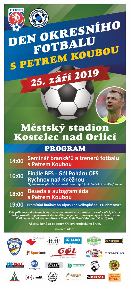 Den okresního fotbalu v Kostelci nad Orlicí